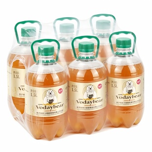 Vodaybear嘉士熊精酿全麦啤酒1.5L桶装6桶装