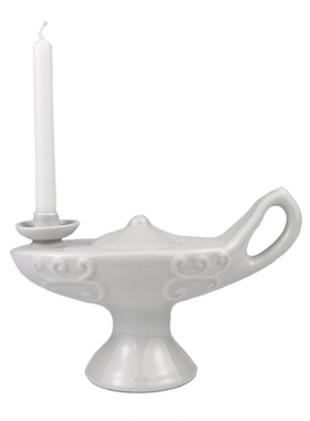 Cershar 阿拉丁神灯烛台摆件 许愿烛灯 家居装饰品 生日 乔迁礼物