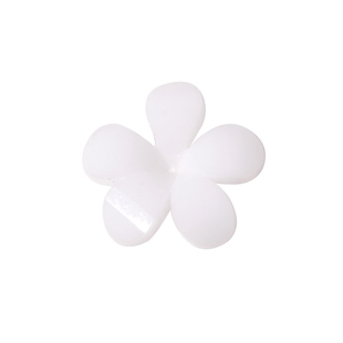 网红爆款小白花混装送小钢珠美甲小花朵饰品立体白色五瓣花小清新