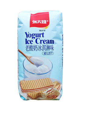 张大姐威化饼干老酸奶冰淇淋咖啡