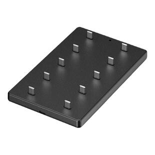 胸牌定制发光对讲机专用十连收纳座充迷你对讲机华为Type-c充电口