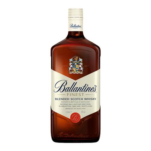 【官旗正品】百龄坛特醇1000ml苏格兰威士忌进口洋酒烈酒调酒基酒