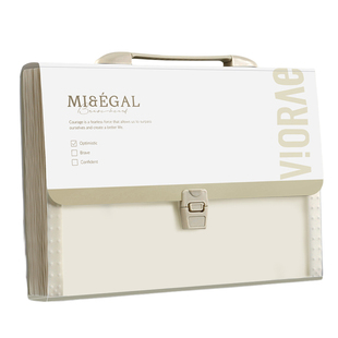 得力卷子收纳袋试卷文件夹初中生大容量手提式装试卷的收纳袋a4风琴包资料收纳册女生高颜值多层加厚试卷夹