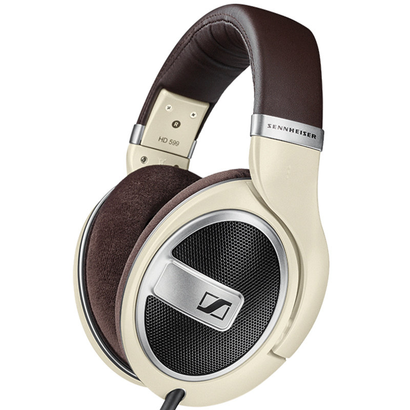 【官方直供】森海塞尔HD599 头戴式有线耳机电脑手机游戏耳机耳麦