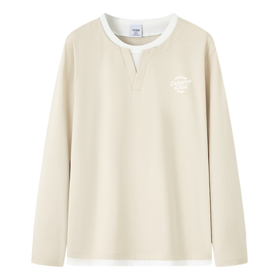 速干V领长袖T恤，时尚又潮流！