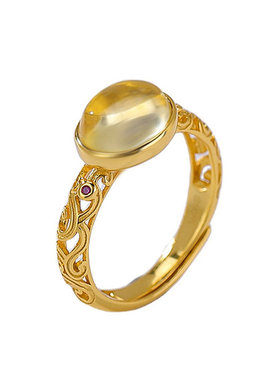 本月新品限时优惠旺财水晶戒指