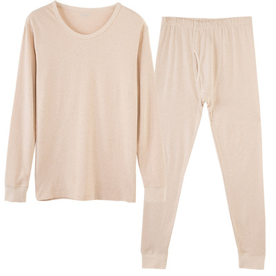 顶呱呱男士纯棉内衣套装女