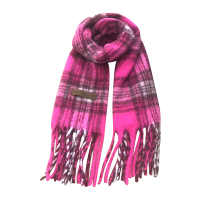 秋冬围巾披肩一体情侣款美拉德风