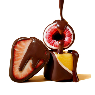 【植有乐】鲜果脆巧冰草莓芒果树莓鲜水果巧克力冰淇淋网红零食