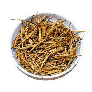 云南古树大金针滇红茶头春特级金针单芽嫩芽浓香型袋装500g大份量