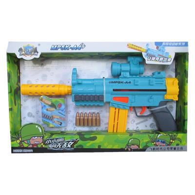 飞航小小部队MP5K-A4电动枪声光枪机关枪步枪左轮小手枪儿童玩具
