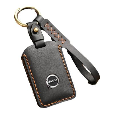 沃尔沃S90真皮头层牛皮钥匙套