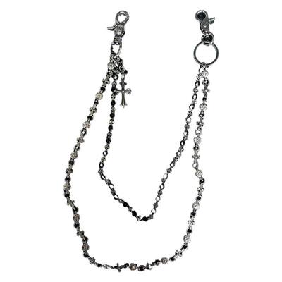 十字架腰链裤链嘻哈高街