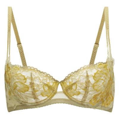 华歌尔奢华蕾丝大胸文胸罩内衣女