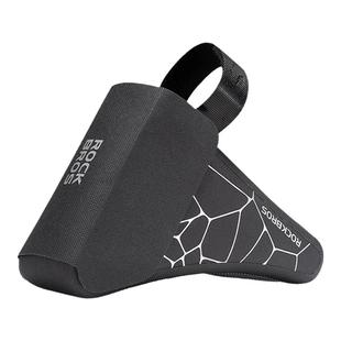 洛克兄弟自行车三角包小布折叠车横梁挂包收纳防水工具包骑行装备