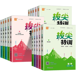 外研版专用2026版新教材 初中拔尖特训英语七年级八年级九年上册下册外研社同步练习册试卷初一初二初三必刷题教辅资料789课本教材