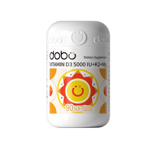 DOBO阳光瓶维生素d成人女性备d3孕vd5000iu孕妇三合一K2甘氨酸镁