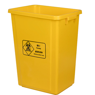 医疗废物垃圾桶无盖黄色医用灰色生活污物桶大小台面科室诊所加厚