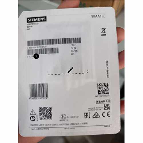 议价西门子S7-1200/1500内存卡SD卡6ES7954-8LC04-0AA0 4 MB 全新