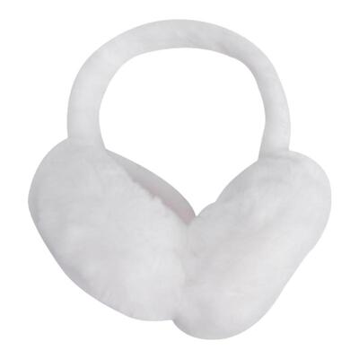 冬季软萌可爱大号耳机式毛绒耳罩