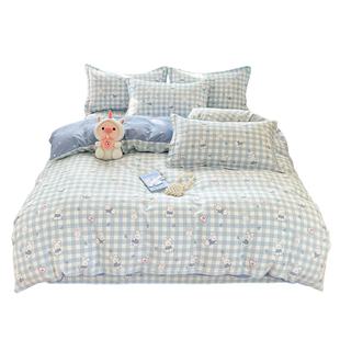 卡通纯棉全棉被套单件床单人被罩150x200x230cm四季通用2026新款