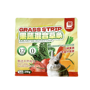 怪兽盒子兔子磨牙草棒乳酸菌木瓜果蔬排毛美毛提摩西草条小宠零食