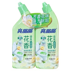 亮晶晶家用洁厕净 马桶强效清洁剂 厕所除垢去污去异味免刷洗