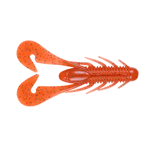 水上狙击2.8寸3寸镰刀钳小龙虾路亚饵软饵鲈鱼鳜鱼沉水浮水饵假饵