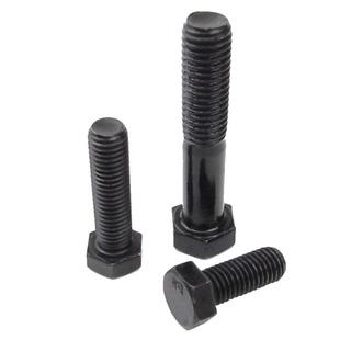 国标8.8级高强度外六角螺栓 8级发黑外六角螺丝M4-5-6-8-10-12-36