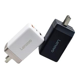 联想65W氮化镓三口合一适配器65W Max疾速快充100W双C充电线套装小巧便携快充户外随身充电源适配器