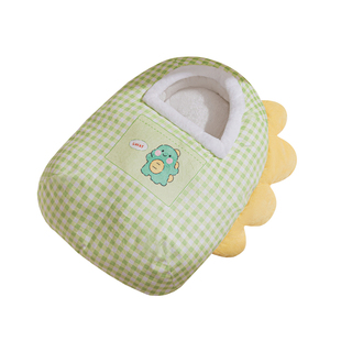 猫窝冬加厚封闭式冬季保暖安全感幼猫咪睡袋冬天睡觉寒冬宠物用品