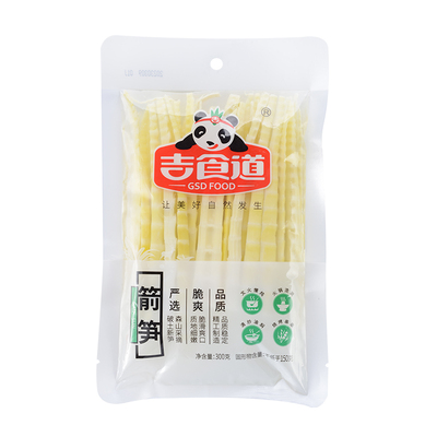吉食道清水箭笋300g袋装