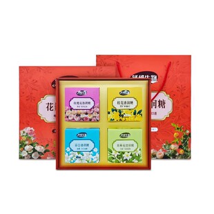 润喉糖礼盒装花瓣清润糖主播护嗓缓解咽喉压力教师礼物传统糖果