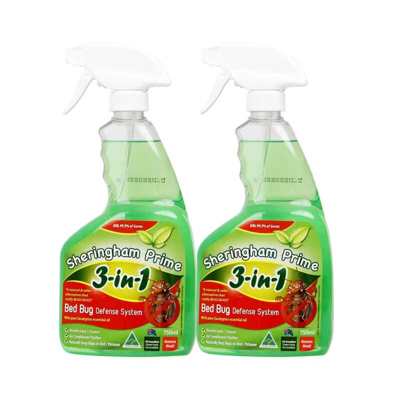 喜运亨除螨喷雾家用免洗杀菌除蝻床上去虫除螨包喷雾剂750ml*2瓶