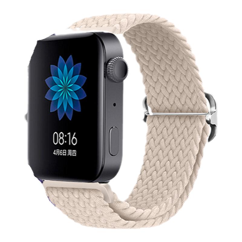 适用小米watch滑扣编织表带