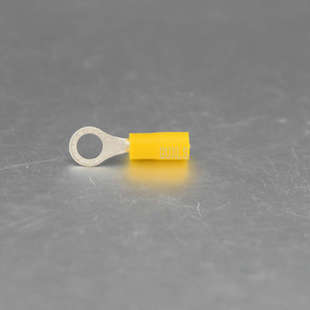 线耳RV0.5 0.75平方O型接线端子线鼻子 4紫铜圆形预绝缘端头0.2