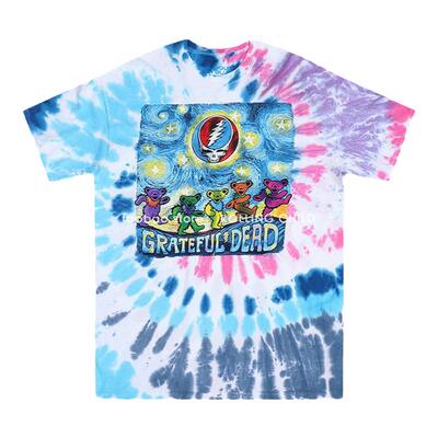 正版GratefulDead扎染T恤现行版