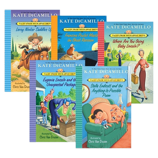 英文原版 Tales from Deckawoo Drive 小猪梅西续作5册 儿童桥梁章节小说 Kate DiCamillo 英文版 进口英语原版书籍