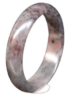 天然玉石桂林鸡血玉石手镯贵妃料上朗料61*16*8mm54g