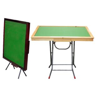 现货急发麻将桌折叠 简易实木手搓家用麻将台简约现代两用象棋桌