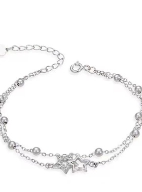 2025新款三生有杏母贝纯银手链