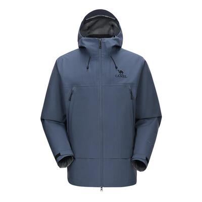 骆驼王者凯甲Ultra羽神冲锋衣男三合一鹅绒羽绒服防水硬壳外套冬