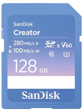 闪迪6K高速SD相机存储卡