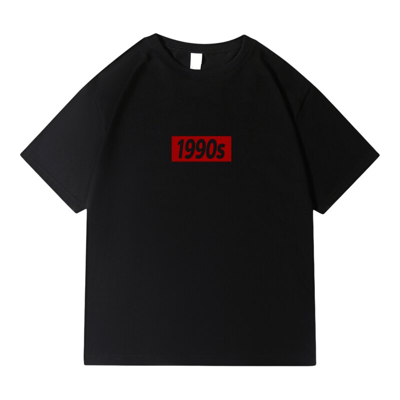 1980-2010年代数字图案T恤