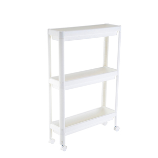 夹缝置物架落地多层收纳架厨房卧室卫生间浴室可移动储物架子带轮