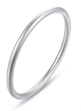 9999纯银古法银手镯女传承足银镯