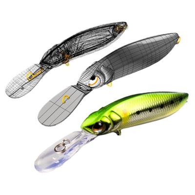 河奔流新款A5S毒牙抽停米诺假饵