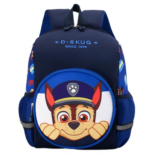 汪汪队幼儿园书包男童小中大班卡通奇奇背包3到6岁女孩轻便双肩包