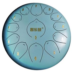 智乐空灵鼓官方品牌13音初学者专业级色空鼓鲁儒手碟鼓简单易儿童