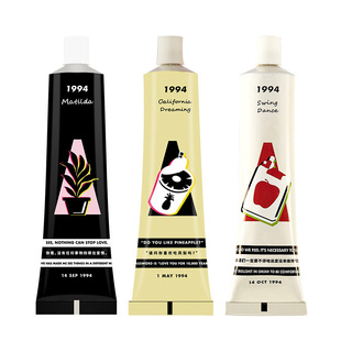 摇滚动物园护手霜滋润保湿补水持久留香秋冬季便携铝管1994正品